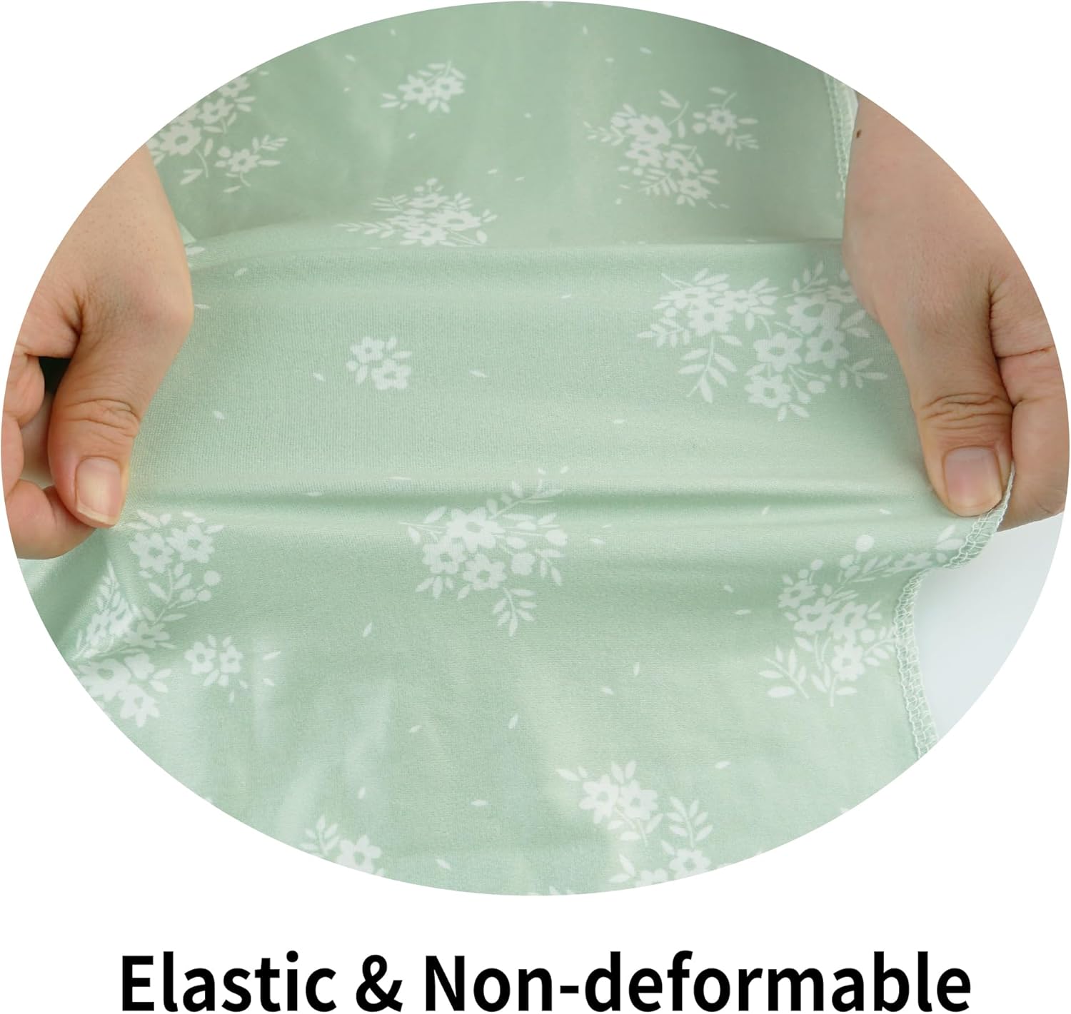 Mint Mambo Jersey Swaddle Blanket