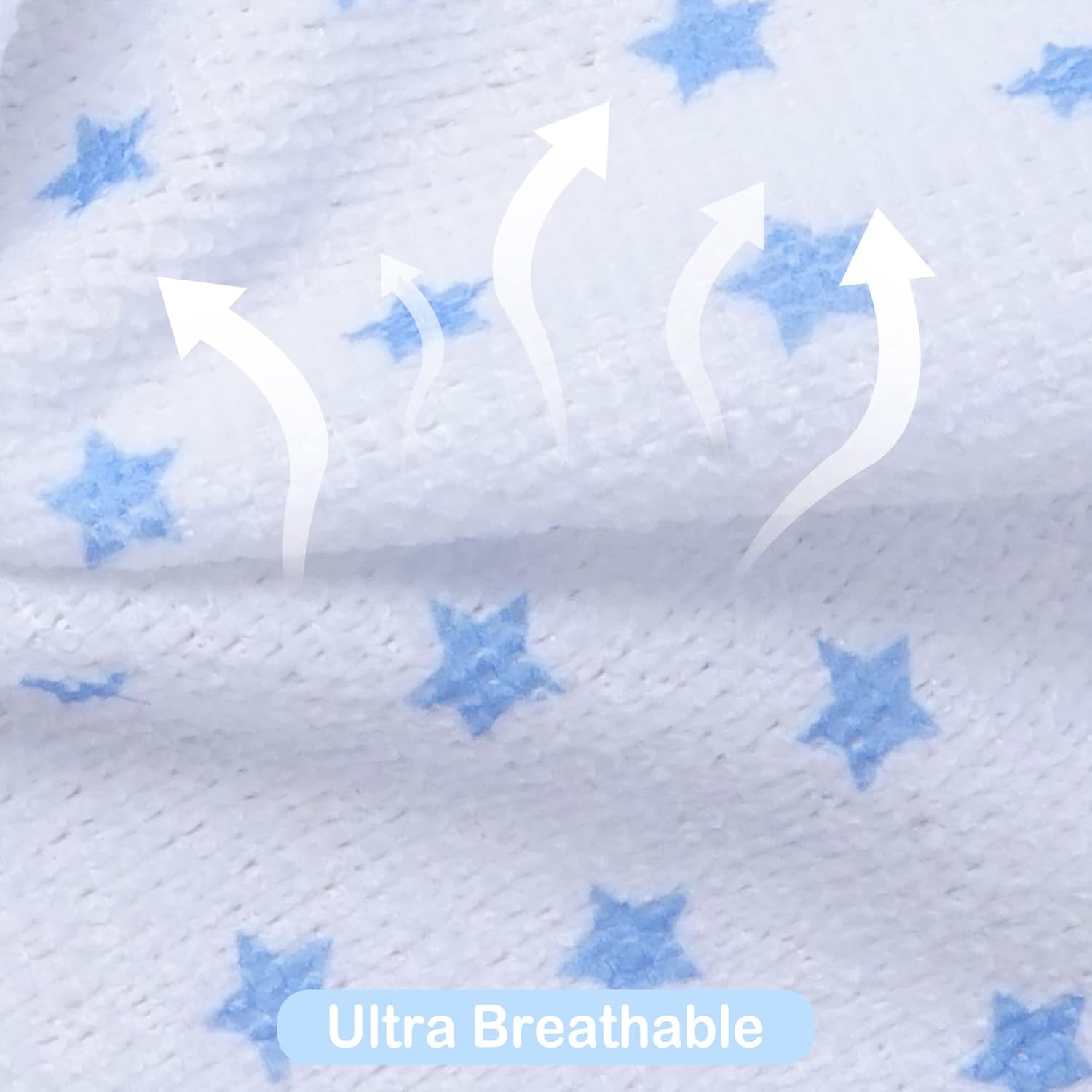 Whale Bro Baby Hooded Towel and Washcloth Set 6-Pack Size 30 x 26 Inch