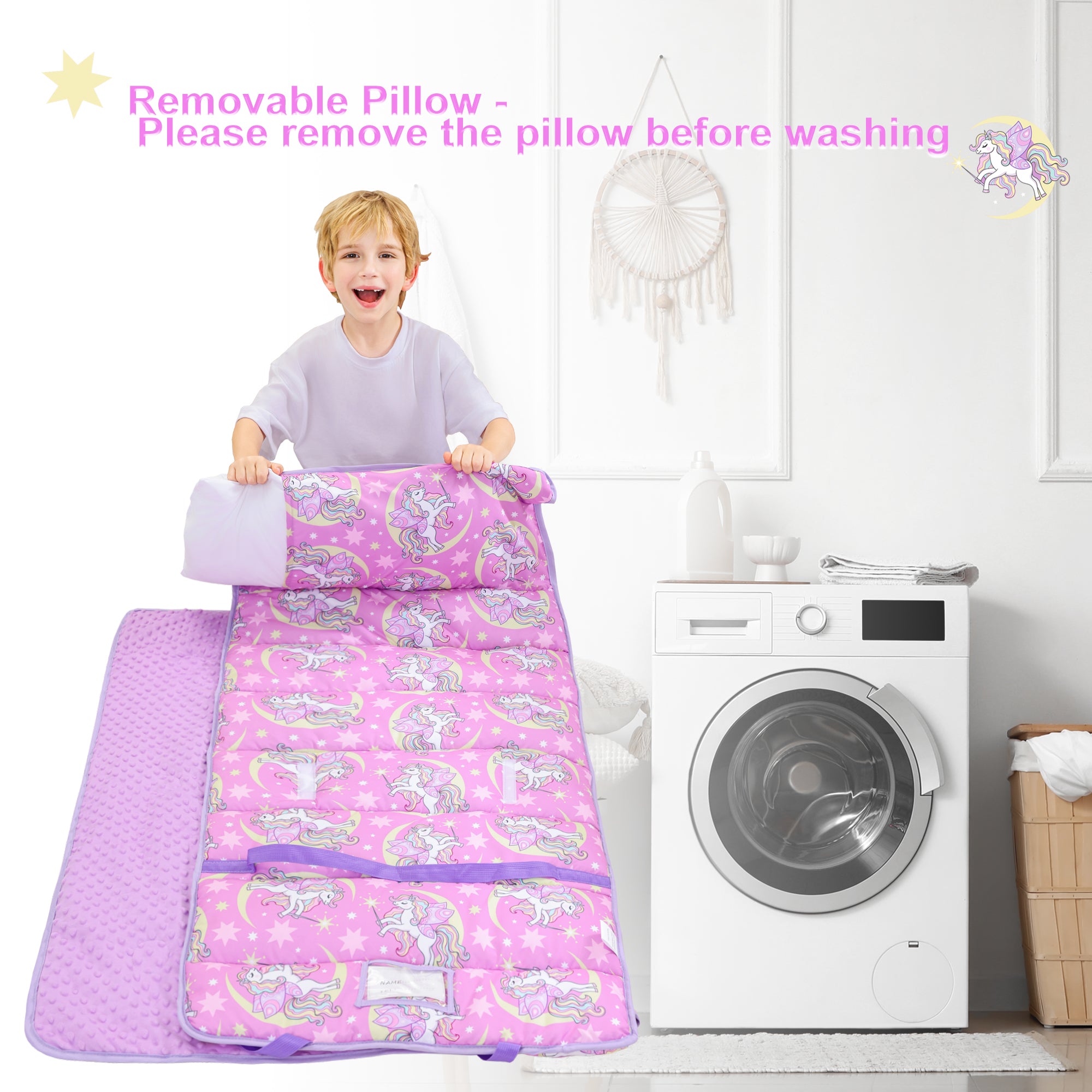 Cozy Comfort Nap Mat - Unicorn Magic