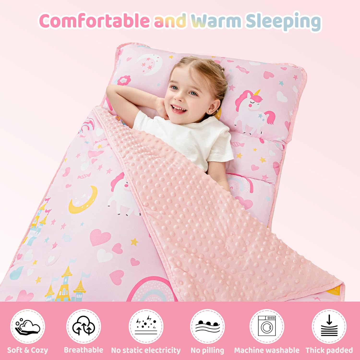 Cozy Comfort Nap Mat - Sweet Princess