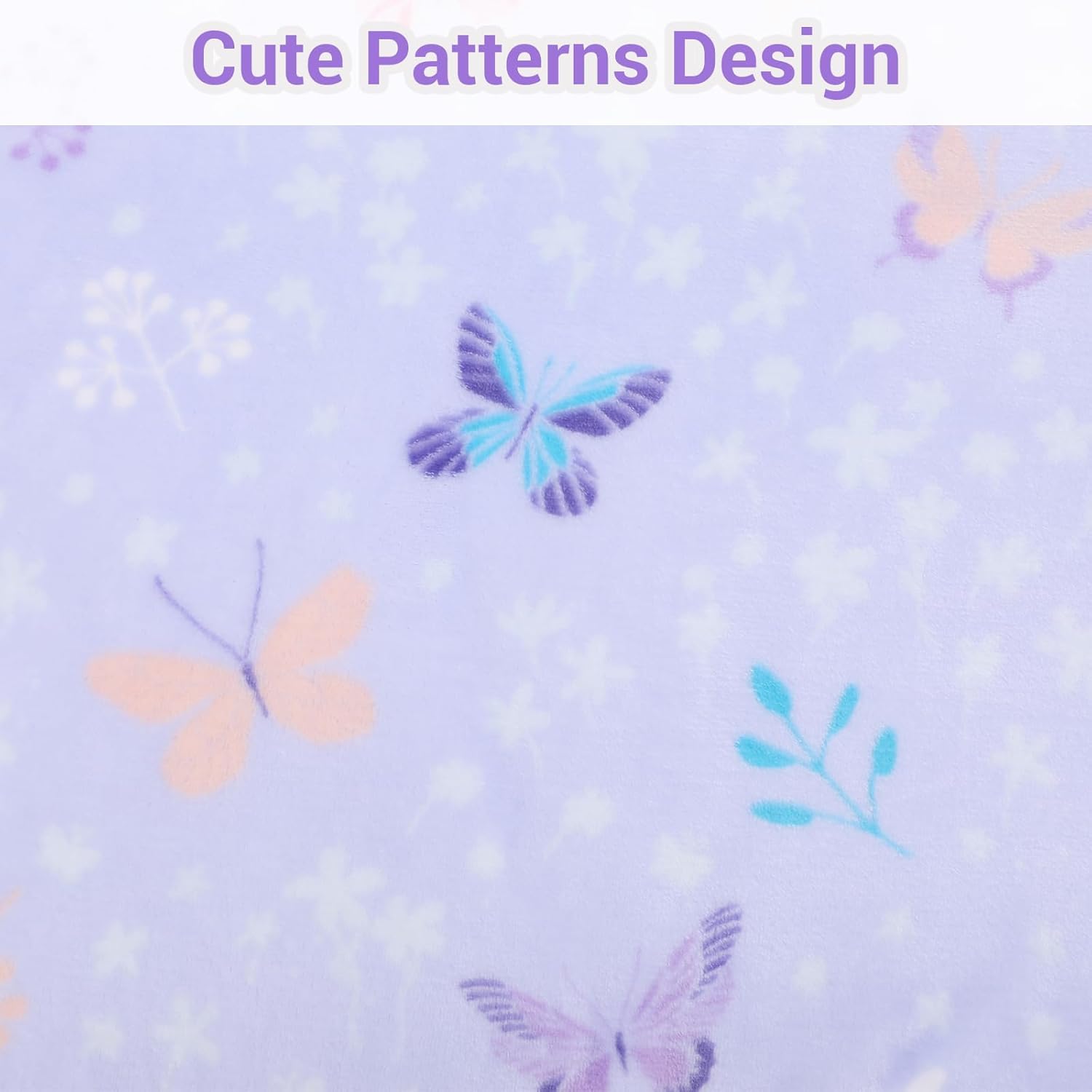 Magic Butterfly Kids Throw Blanket