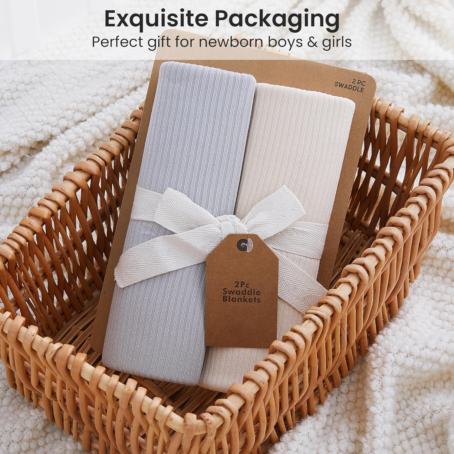 Giorgio Morandi Jersey Swaddle Blanket