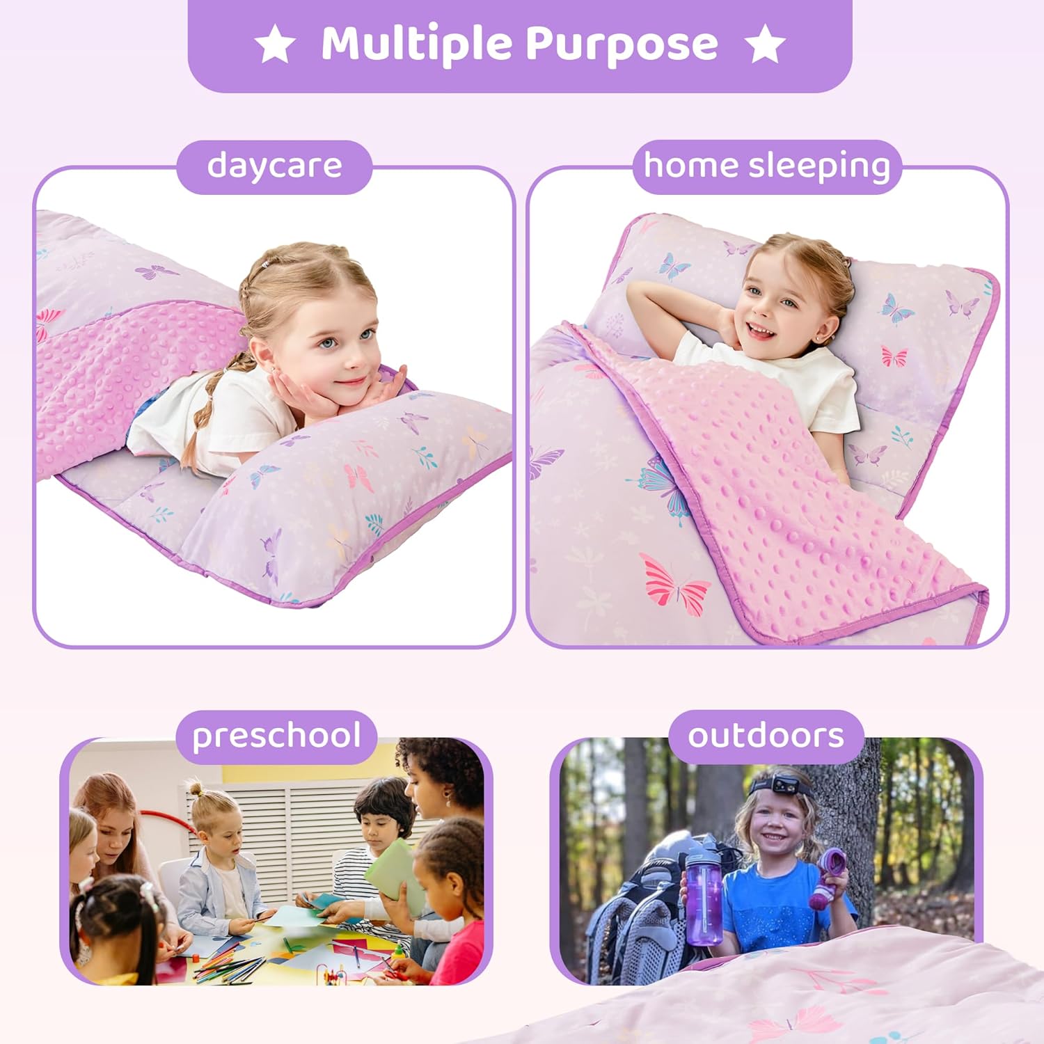 Magic Butterfly Kid Nap Mat