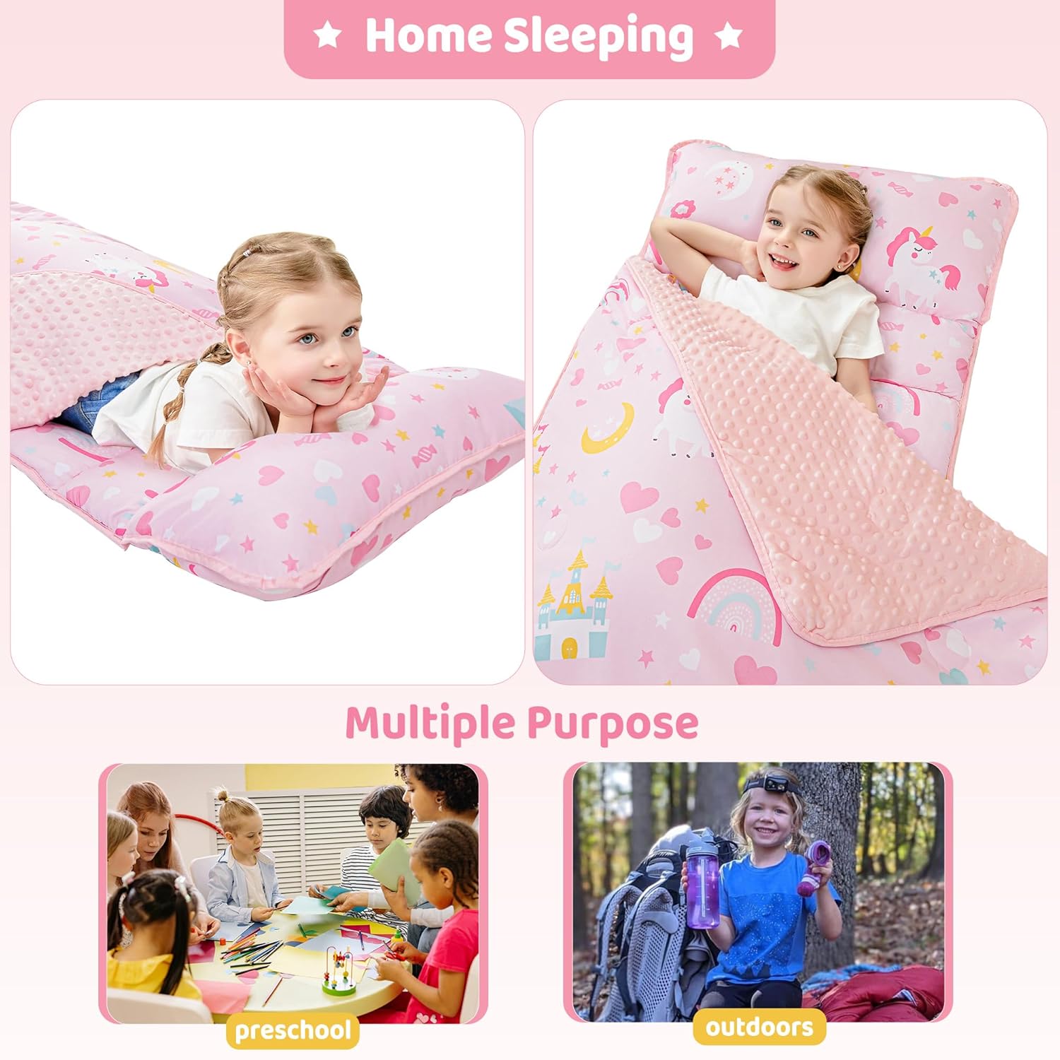 Cozy Comfort Nap Mat - Sweet Princess