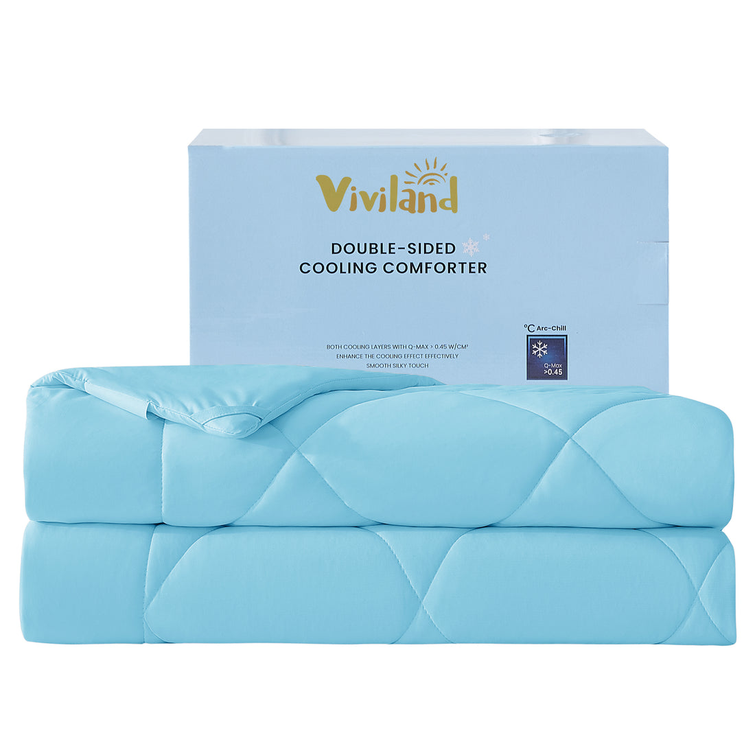 Cooling Summer Comforter for Hot Sleepers, Lightweight & Breathable
