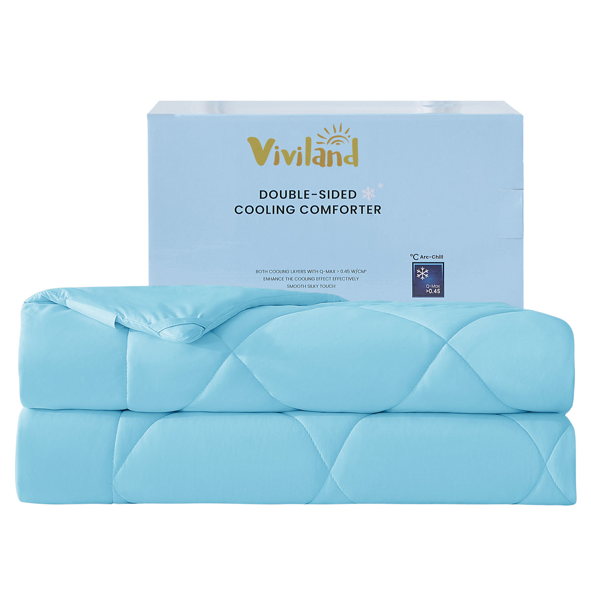 Cooling Summer Comforter for Hot Sleepers, Lightweight & Breathable