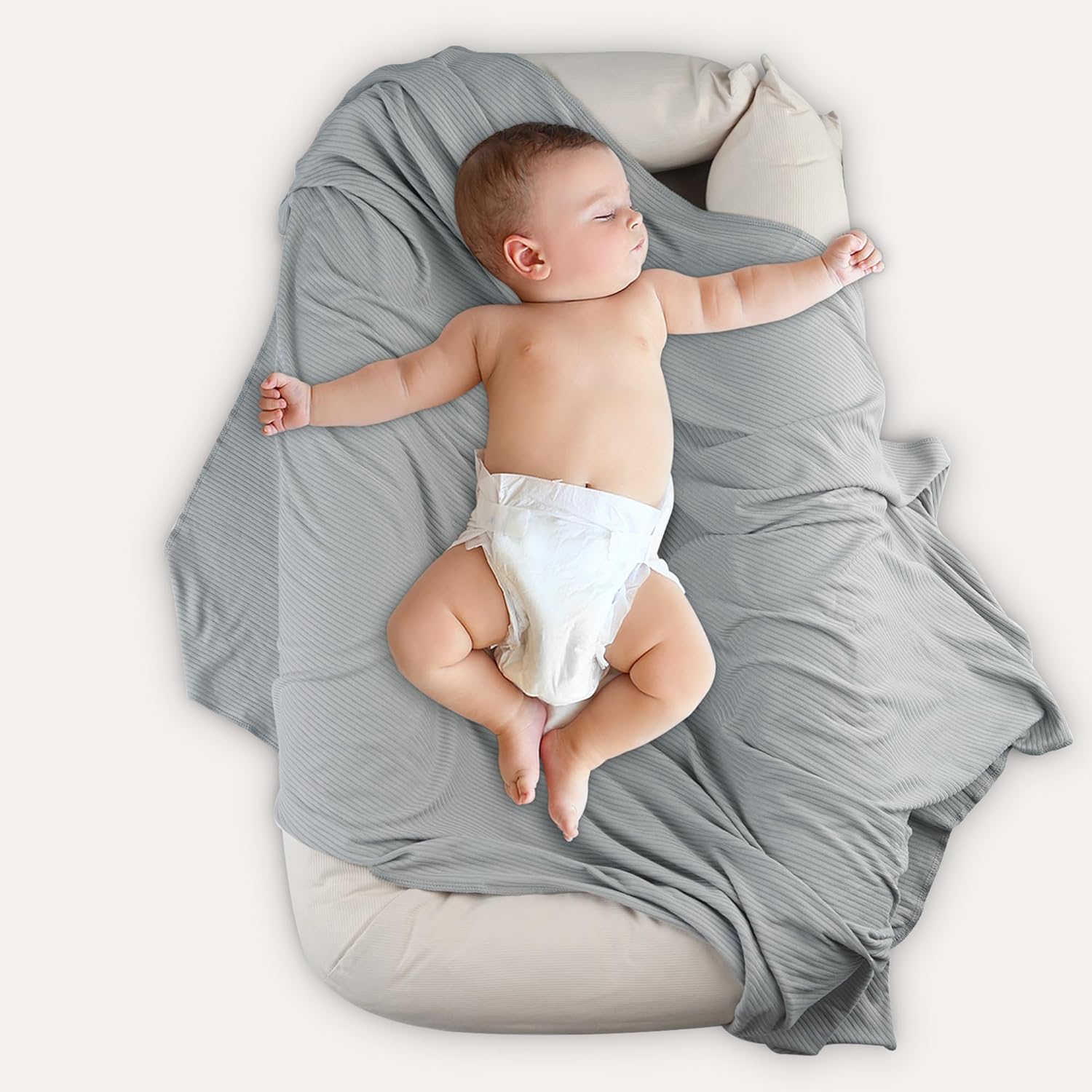 Giorgio Morandi Jersey Swaddle Blanket