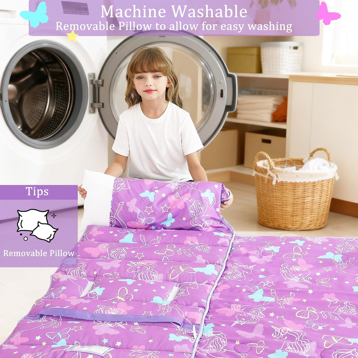 Cozy Comfort Nap Mat - Unicorn Dreamscape