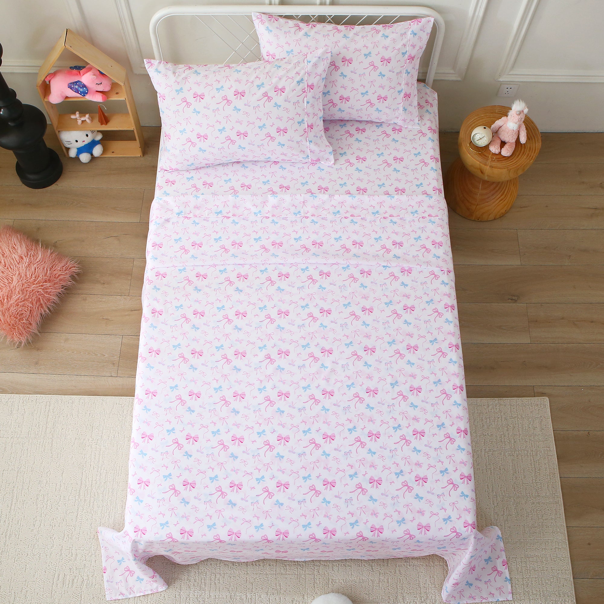 Bow - tastic Party 3/4 PCs TWIN/Full Bed Sheet