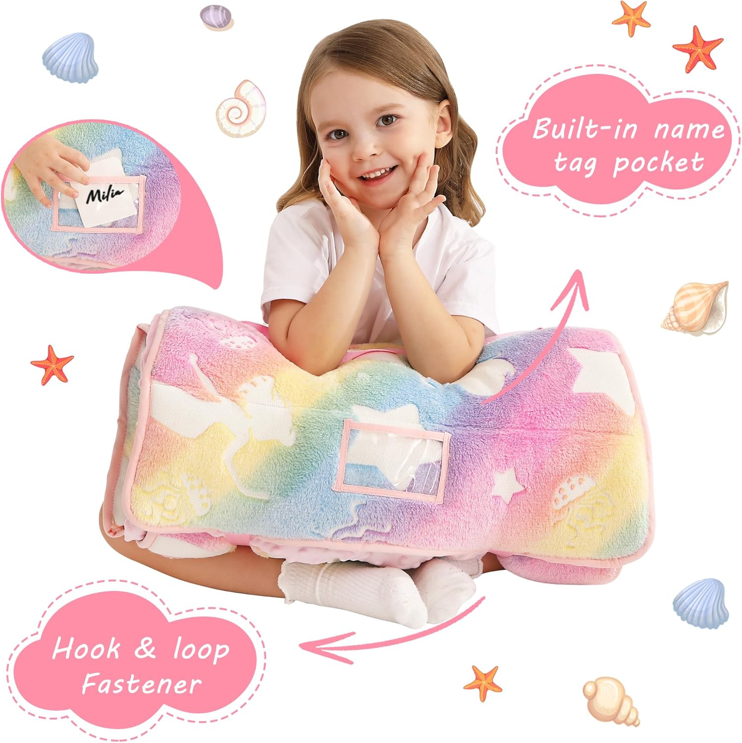 Cozy Comfort Nap Mat - Luminous Jellyfish