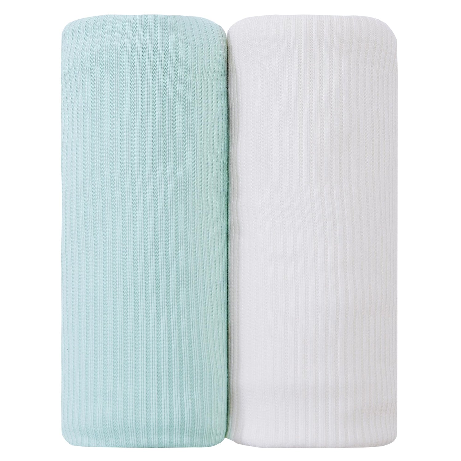 Mint Mambo Jersey Swaddle Blanket