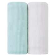 Mint Mambo Jersey Swaddle Blanket