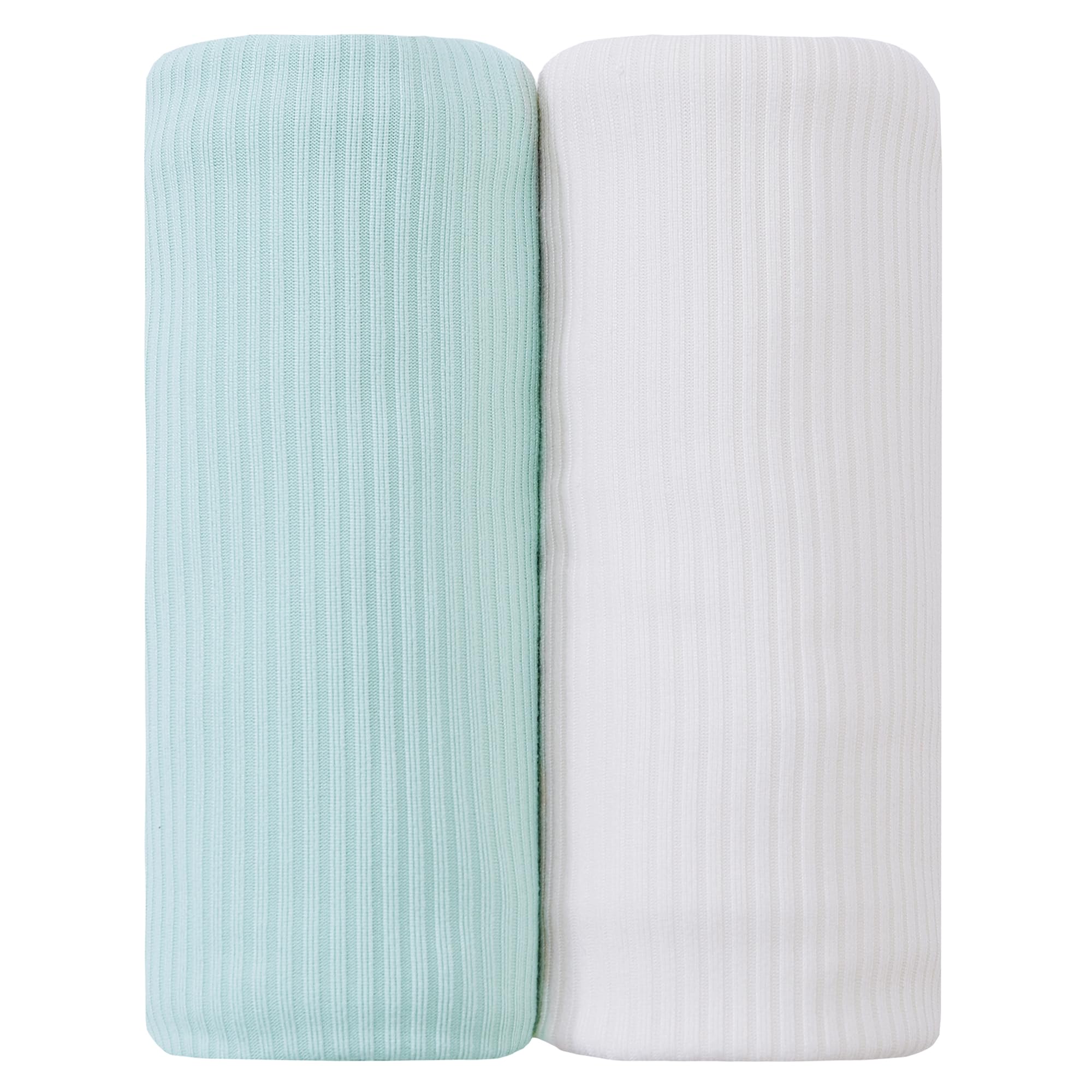 Mint Mambo Jersey Swaddle Blanket