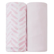 Macaroon Jersey Swaddle Blanket
