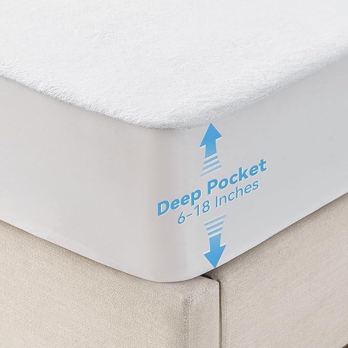 Flannel Full Waterproof Fitted Bottom Sheet