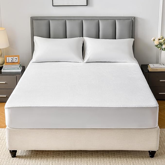 Flannel Full Waterproof Fitted Bottom Sheet