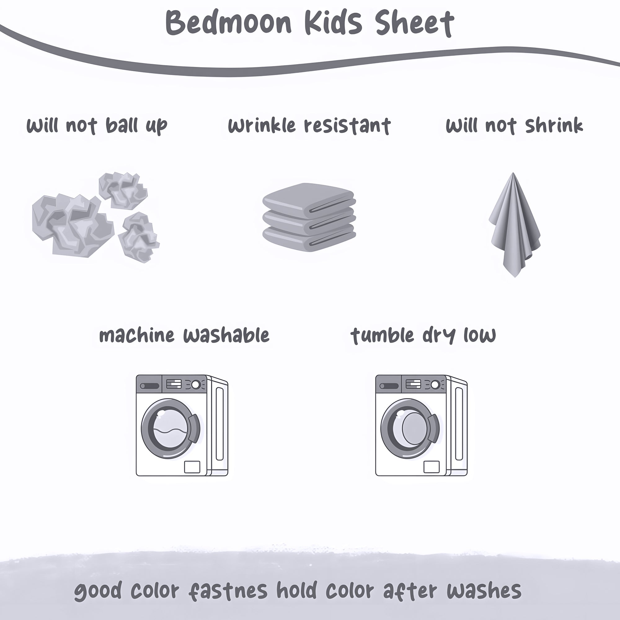 Linear Robot Kids Bed Sheet Set