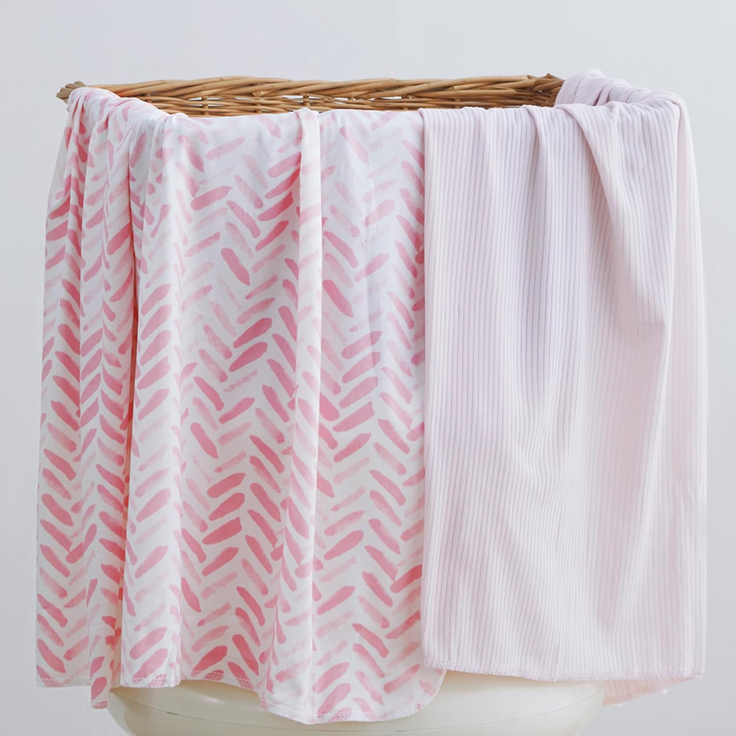Macaroon Jersey Swaddle Blanket