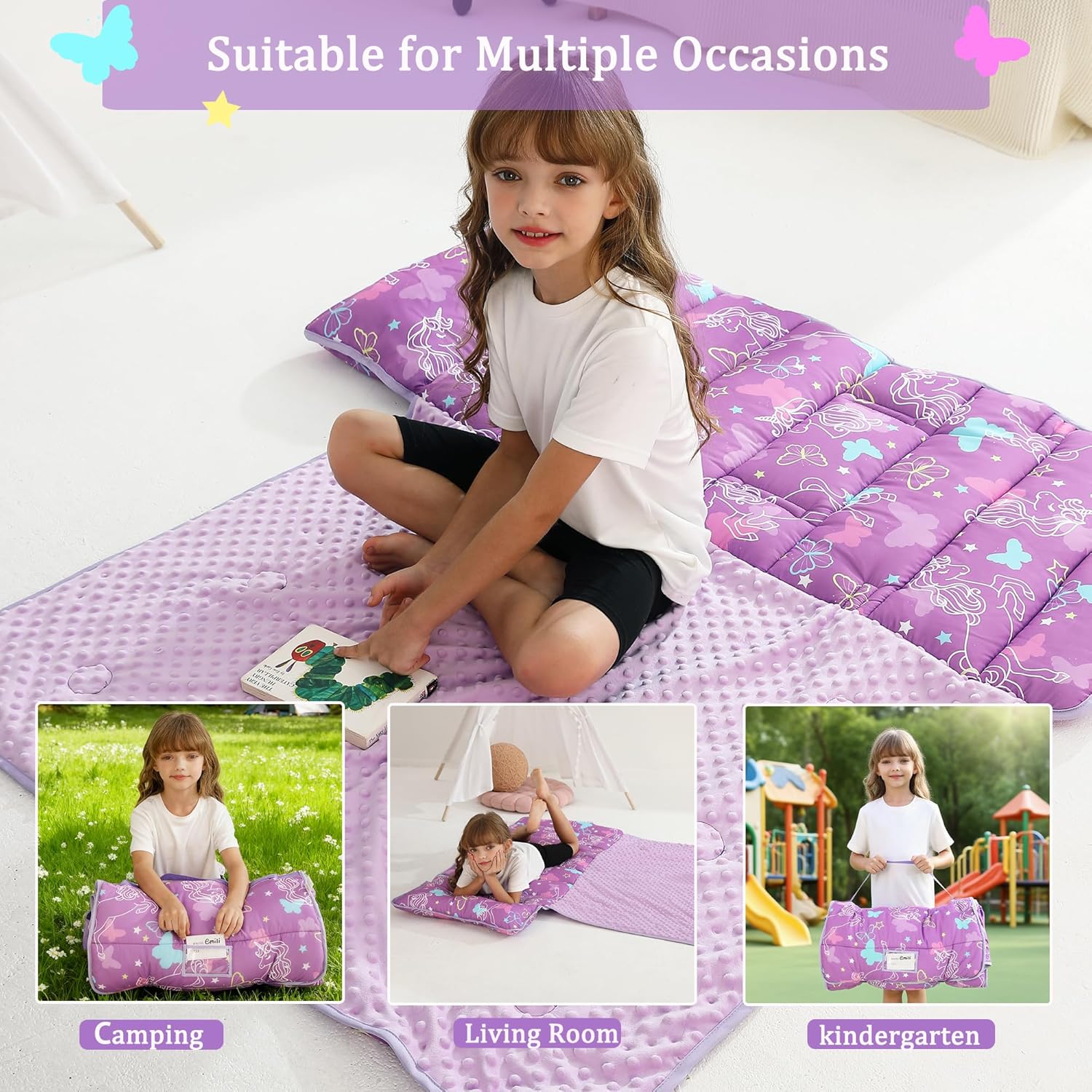 Cozy Comfort Nap Mat - Unicorn Dreamscape