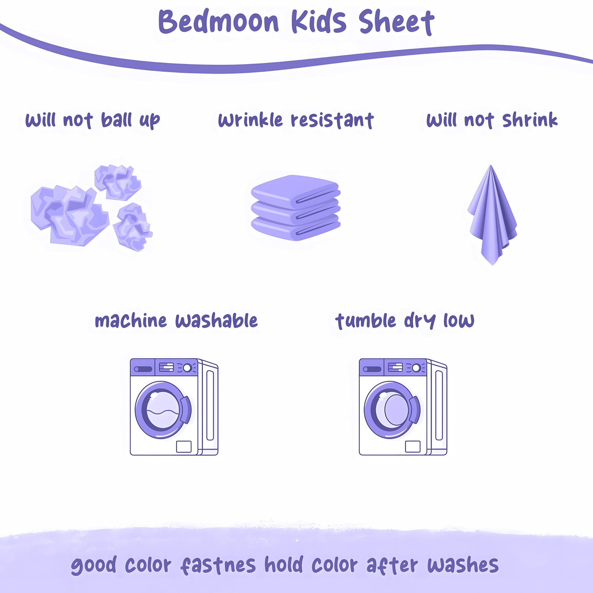 Cool Girl Kids Bed Sheet Set