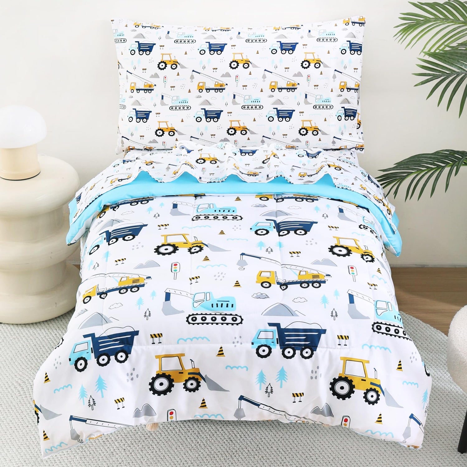Truck Toddler Bedding Set for Boys