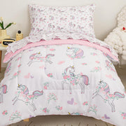 Unicorn Toddler Comforter Set– 4 Piece