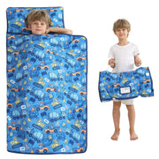 Cozy Comfort Nap Mat - Blue Car