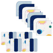 Blue Planet 9x9 Baby Washcloths