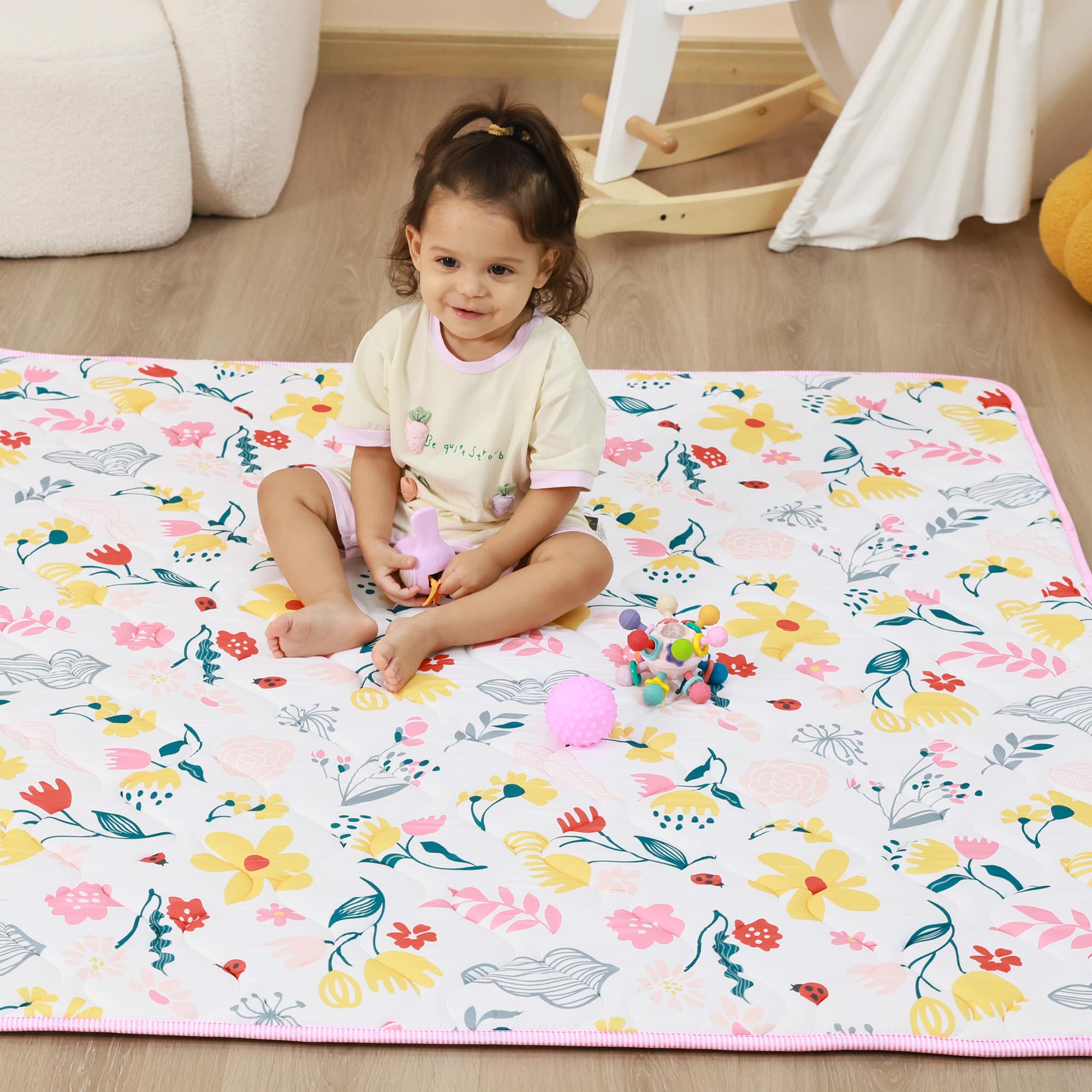 Flower Baby Play Mat 50 x 50