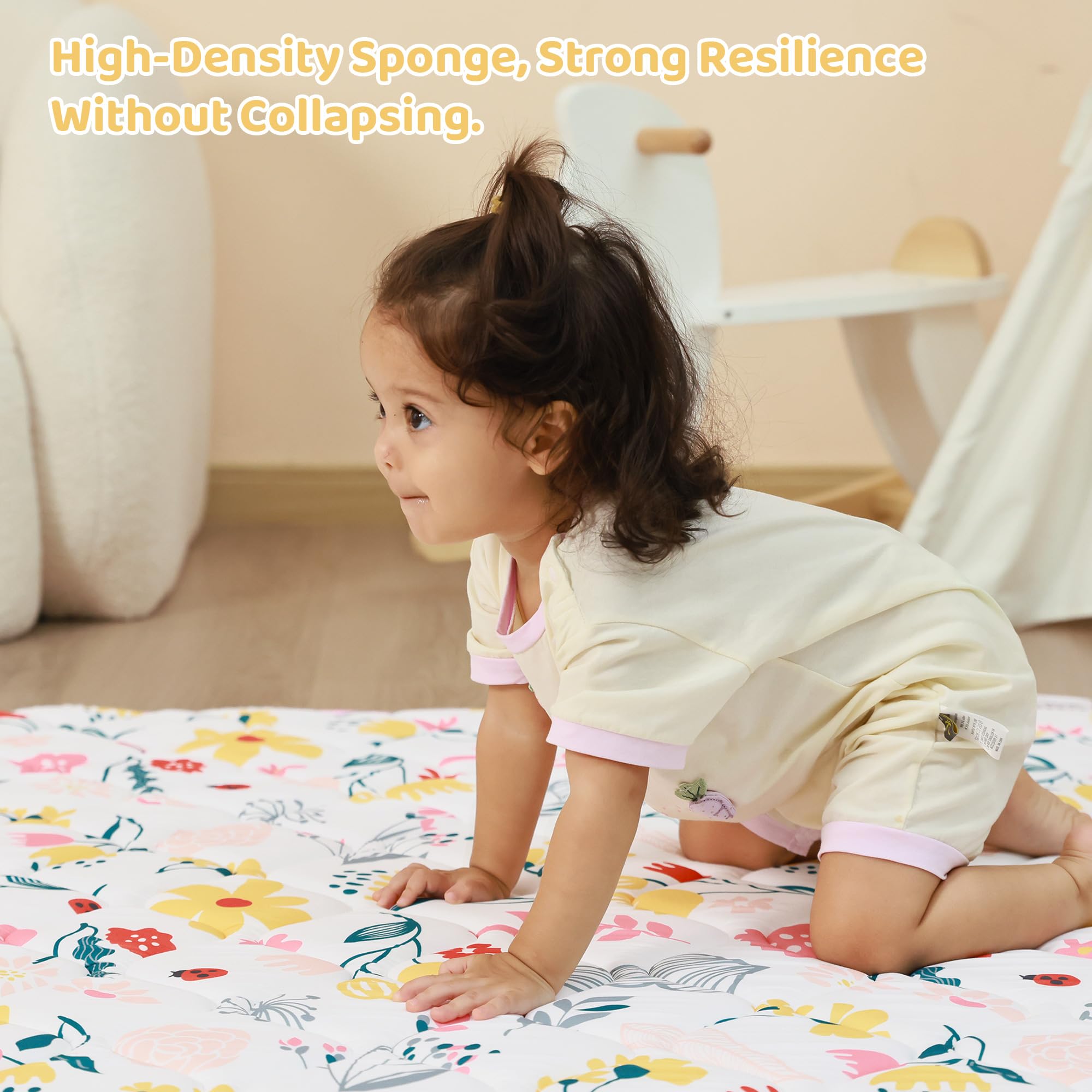 Flower Baby Play Mat 50 x 50