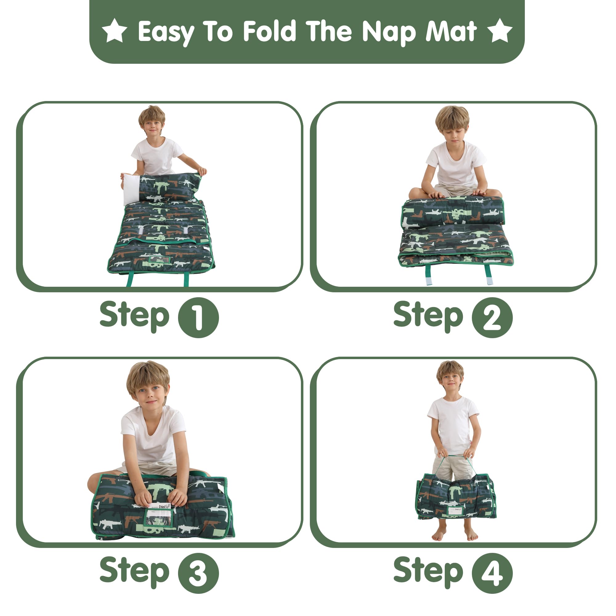 Cozy Comfort Nap Mat - Camouflage