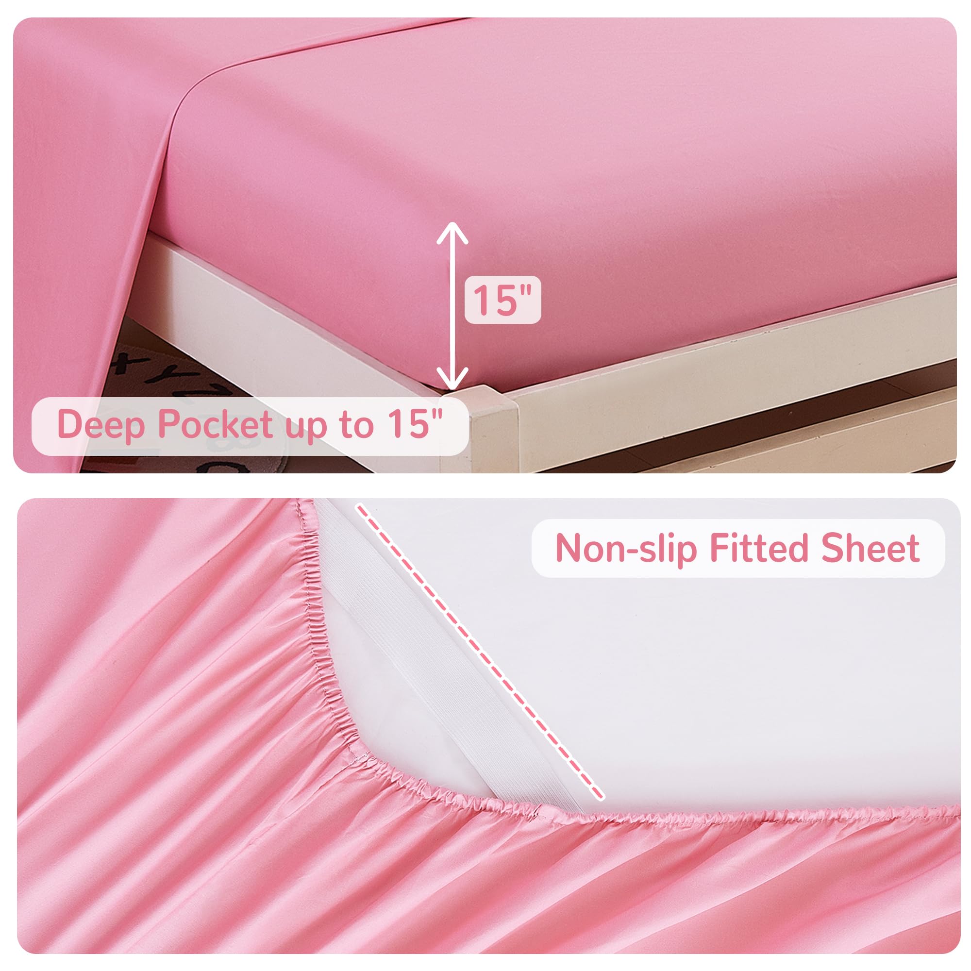 Colourful Floral Kids Comforter Sets– 5 or 7 Piece Options