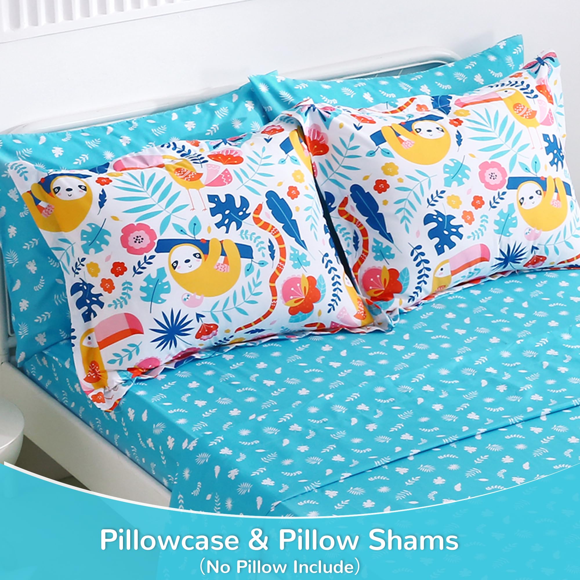 Sloth Kids Comforter Sets– 5 or 7 Piece Options