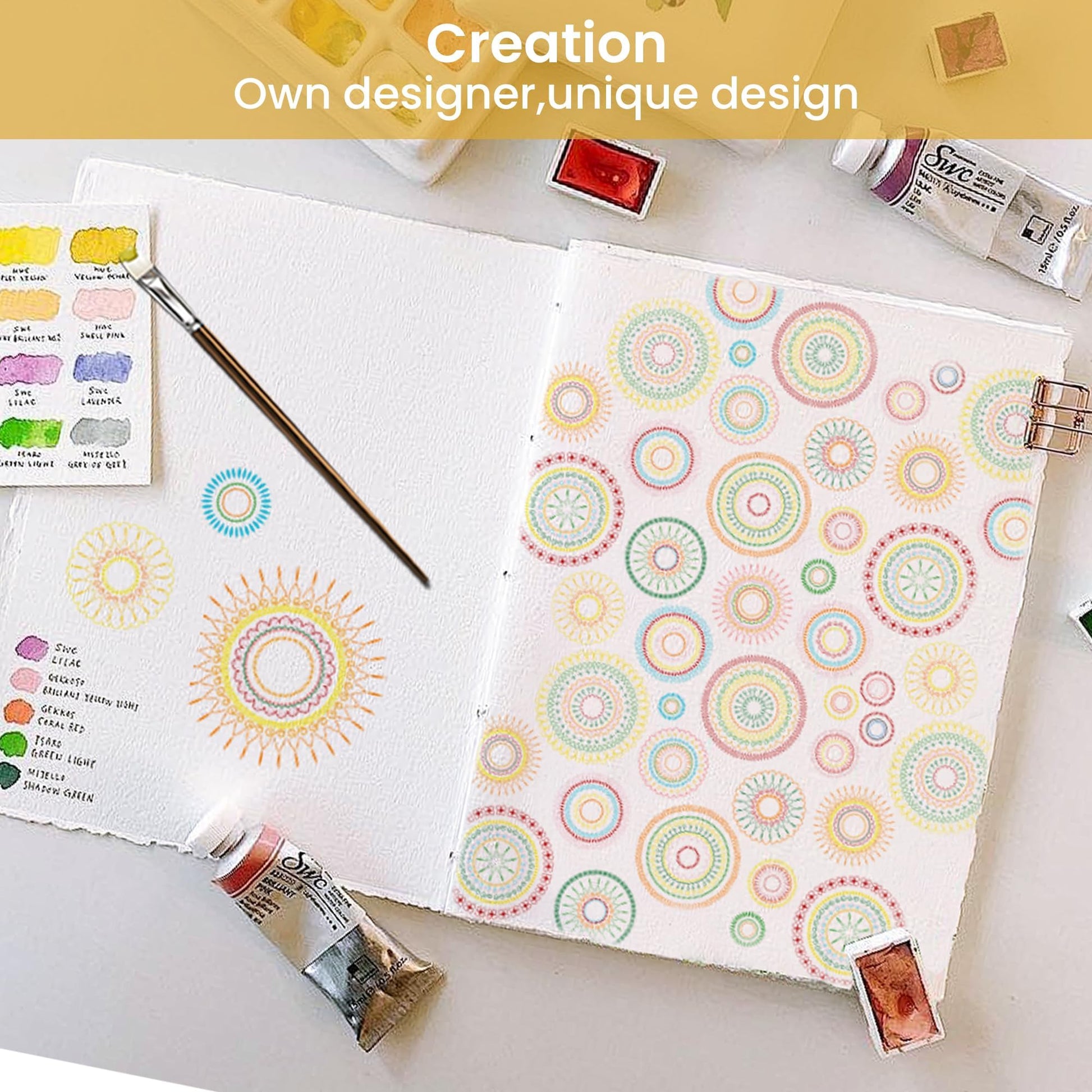#Colorful-Mandala