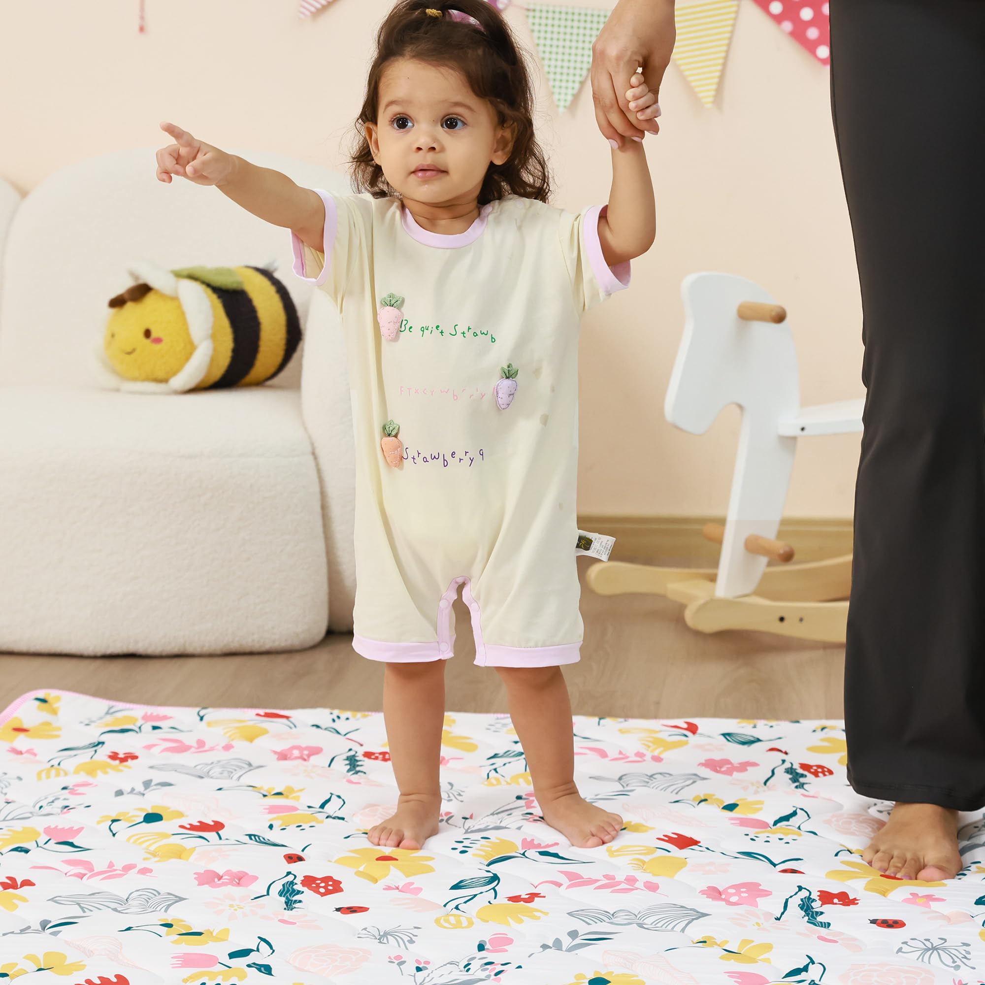 Flower Baby Play Mat 50 x 50