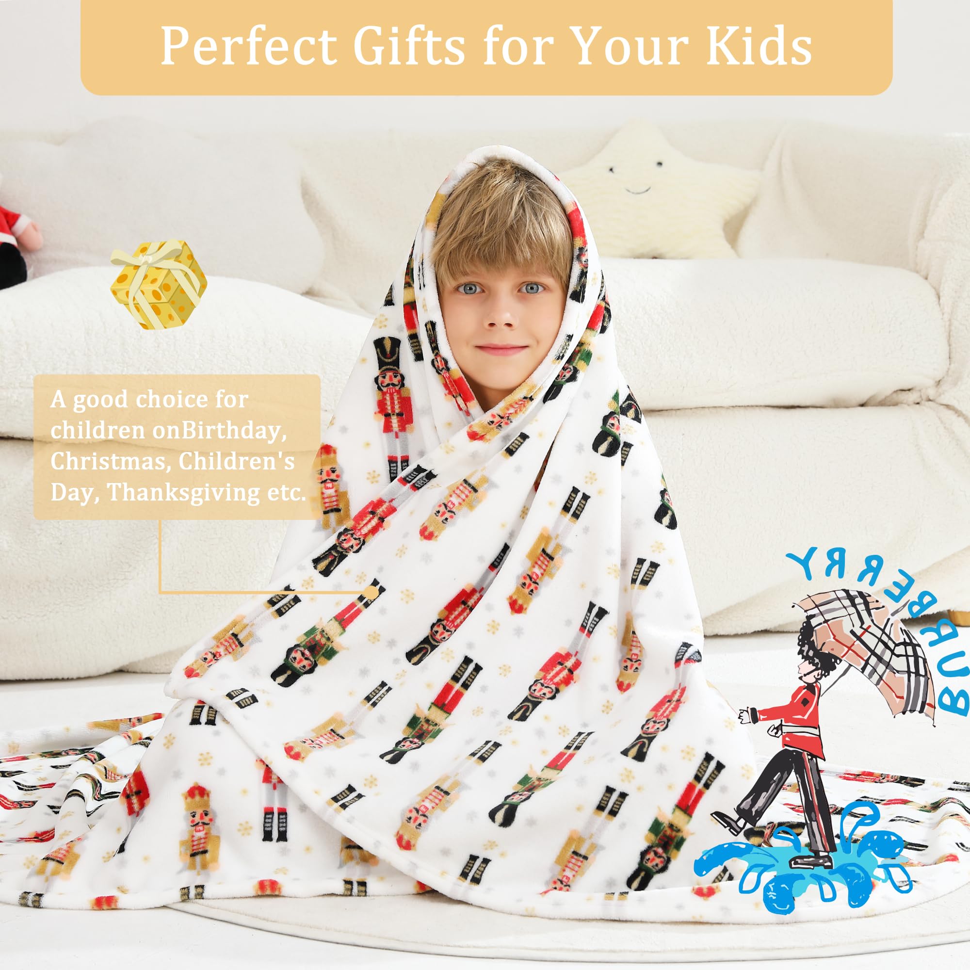 Cavalier Kids Throw Blanket