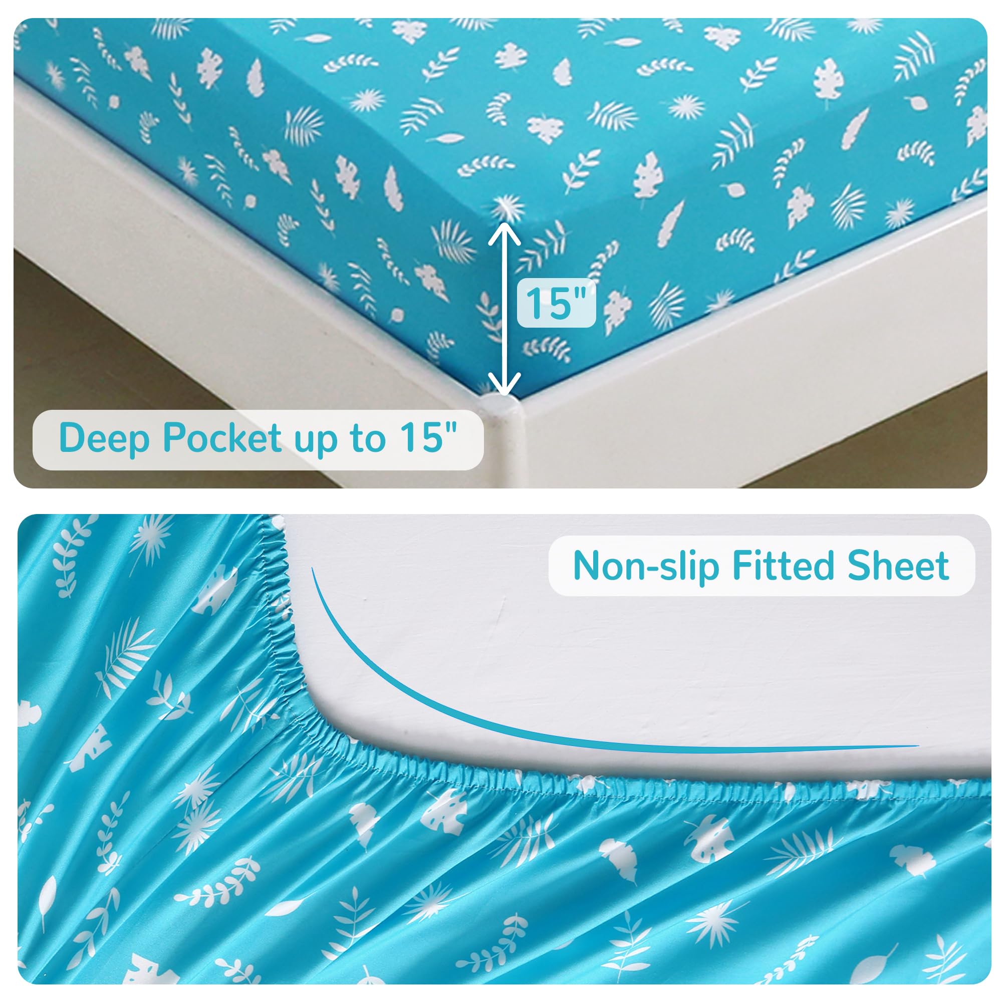 Sloth Kids Comforter Sets– 5 or 7 Piece Options