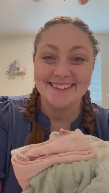 Load video: Giorgio Morandi Jersey Swaddle Blanket